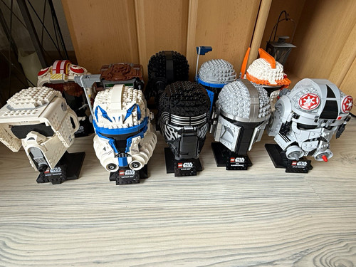 Lego star wars helm kollektion - star,