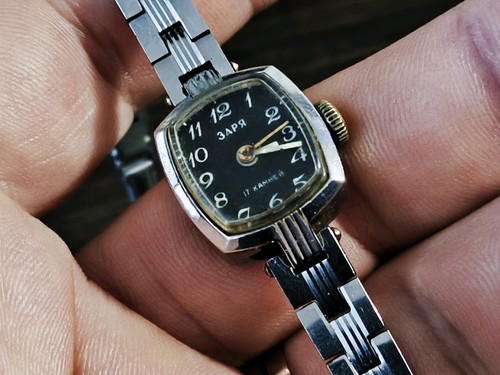 Uhr vintage zarya - vintage,