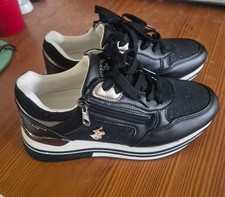 Sportliche Damenschuhe , Beverly Hills Polo Club Sneakers Damen - Schwarz 