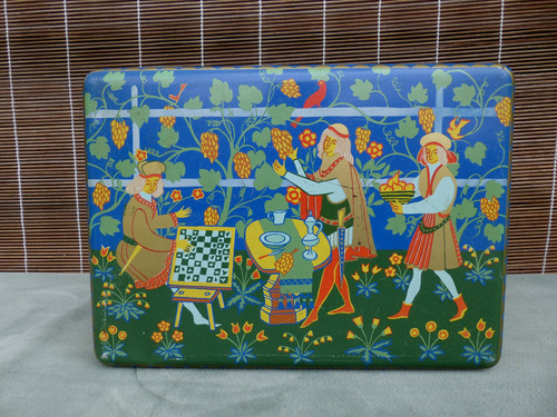 Alte blechdose bahlsen tet - blechdose,