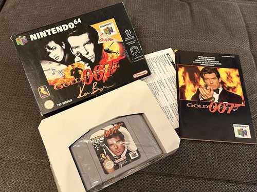 Golde eye 007 n64 signiert - 007,