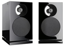 QUADRAL Platinum+ Two Schwarz Regallautsprecher Paar UVP 1.400 € | Neu