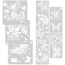  12 Sheets Wand Schablonen Zum