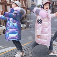 Kinder Mädchen Winterjacke
