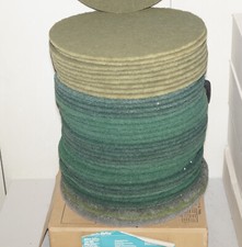 36x Reinigungspad grün 16" 406 mm zum Teil 3M Scotch-Brite Superpad Pad