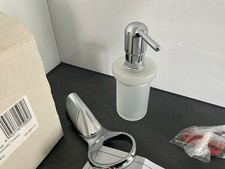 Grohe Chiara Seifenspender  + Wandhalter in Chrom , 90er Jahre