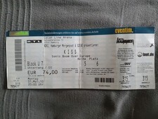 Kiss alte Konzertkarte Hamburg