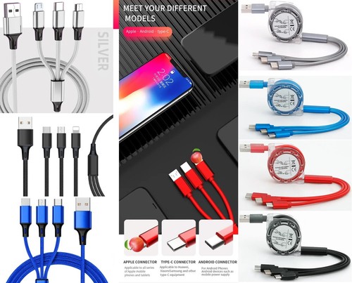 Multi ladekabel micro - 3-in-1,