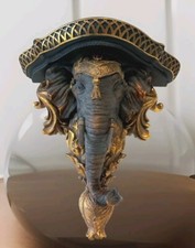 Wandkonsole Barock Elefant