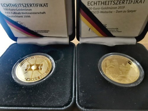 100 euro goldmünze brd - goldmünze,