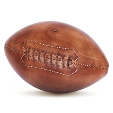 Vintage American Football Echtleder Retro NFL Super Bowl League Rugby Wurfball