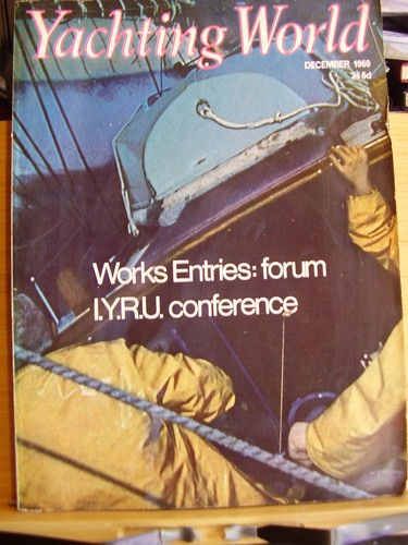 Vintage boat sailing magazine - boat,