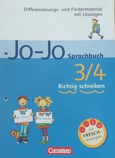 Jo-Jo Sprachbuch - Allgemeine Ausgabe und Ausgabe N. 3./4. Schuljahr - Richtig s