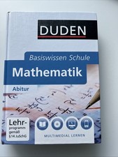 Duden Basiswissen Schule: Mathematik Abitur 11. Klasse bis Abitur Weber et. +DVD