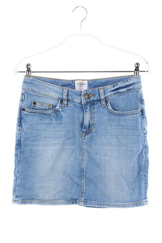 Logg jeansrock rock mini - h&m,