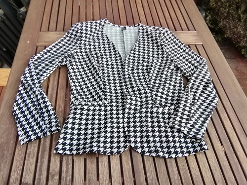 Shein eleganter jersey blazer - shein,