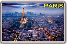 Paris Nightlife France Fridge