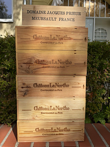 Holz weinkisten rechteckig mit - holz,