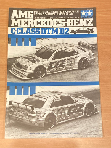 Tamiya amg mercedes benz dtm - tamiya,