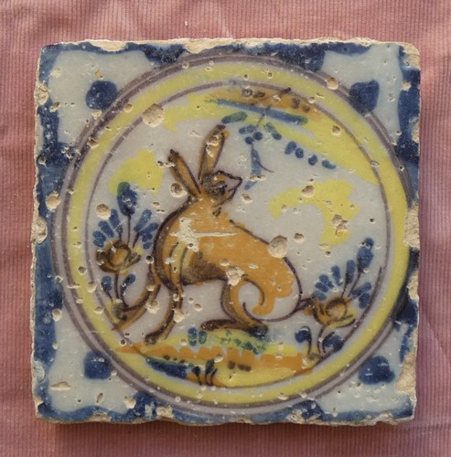 Antike fliese hase - fliese, hase,