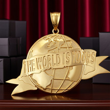 THE WORLD IS YOURS Gold