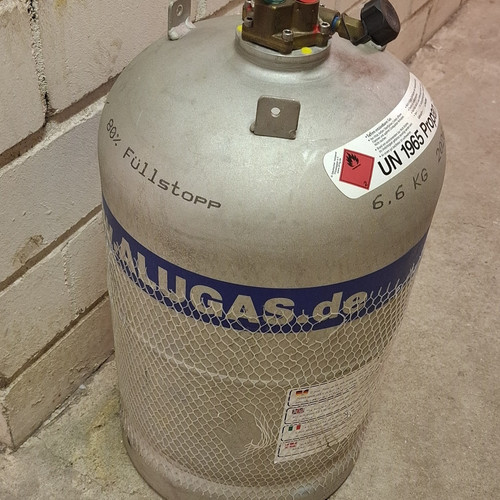 Stück alugas gasflasche - 2,
