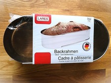Lares Backrahmen Stollenform-Brotform Edelstahl ausziehbar 27-40 cm 