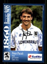 Peter Pacult Autogrammkarte