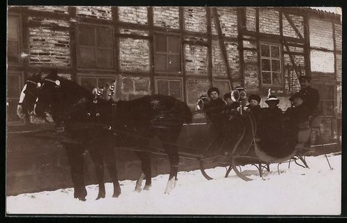 Foto familie im - foto-ak,