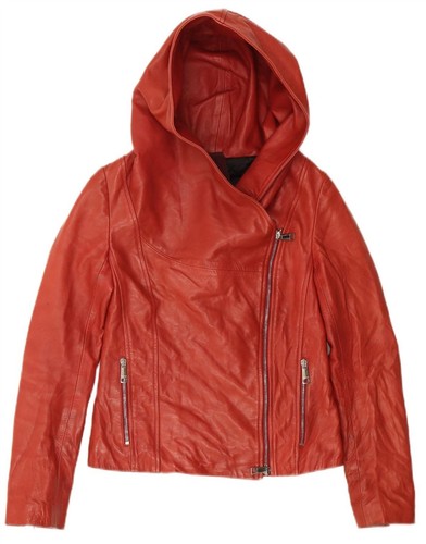 Orciani damen crop lederjacke - damen,