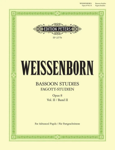 Fagott studien heft für - fagott-studien,,