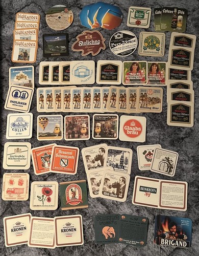 Bierdeckel sammlung - bierdeckel,