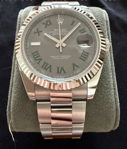 Rolex datejust wimbledon - 41, mm