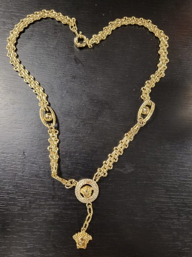Versace medusa halskette - versace,