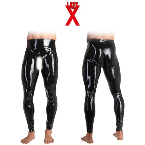 Late sexy herren latex hose - late,