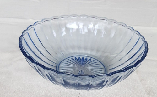 Alte blaue obstschale - alte,