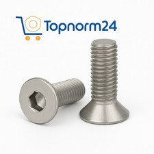 Senkkopfschrauben Edelstahl DIN 7991 M3 M4 M5 M6 M8 M10 V2A A2 Innensechskant