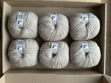 100% Bege Baby Alpaka Wolle