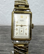 ANKER Art Deco, Jugendstil, ca 1923, Vintage, vergoldet, Mechanisch, Damenuhr