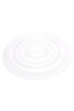 LEONARDO Servierteller Glas Transparent Modern Minimalistisch Geometrisch