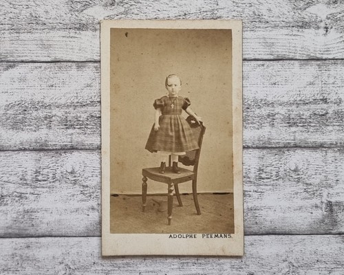1890 cdv foto - um, kleid