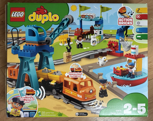 Lego duplo cargo train 10875 - lego,