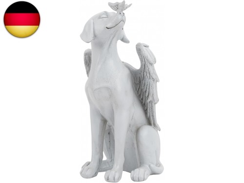 Hunde gedenkstatue mit - mit, engel