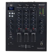 OMNITRONIC PM-322P 3-Kanal-DJ-Mixer mit Bluetooth und USB-Player