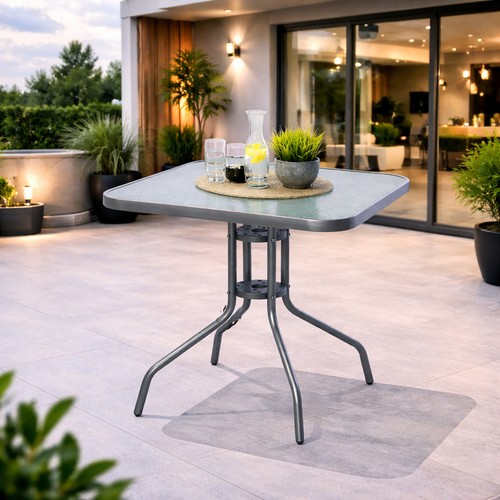 Gartentisch bistrotisch eckig - gartentisch,