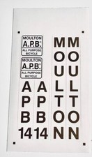 MOULTON APB Aufkleber/Sticker