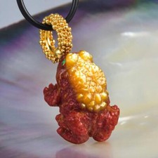 Toad Frosch Hängelampe Rot