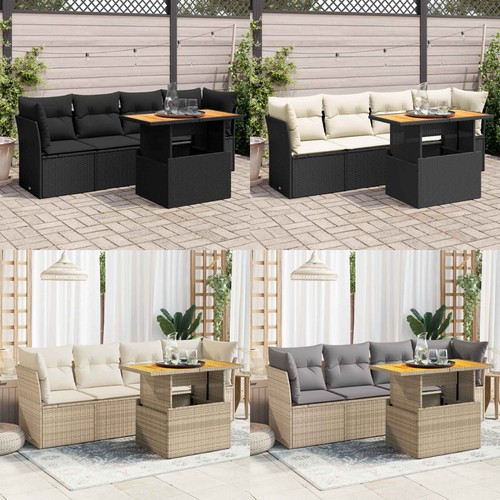 Gartenmöbel poly rattan - poly,