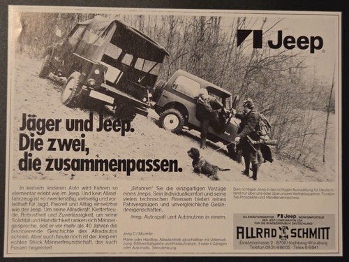 Allrad schmitt jeep - allrad, cj