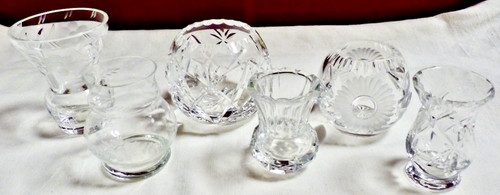 Vasen glas kristall - 6,